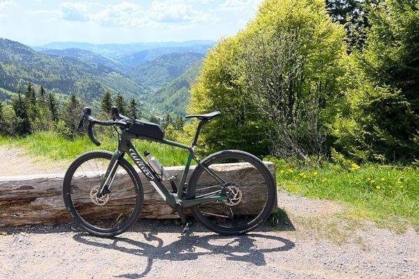 Graveltour mit Blick ins Wiesental