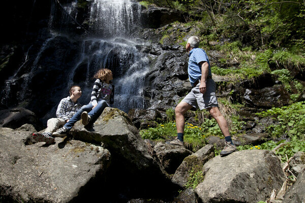 Zweribach Wasserf�lle Copyright: (ZweiT�lerLand Tourismus, Clemens Emmler)